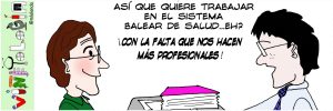 En Baleares...lo primero es lo primero #21.12.2017 - Viñetología por Mónica Lalanda