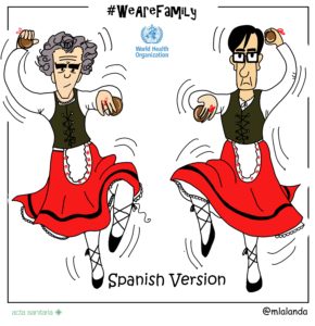 #WeAreFamily Spanish Version #21.10.2020 - Viñetología por @MLalanda